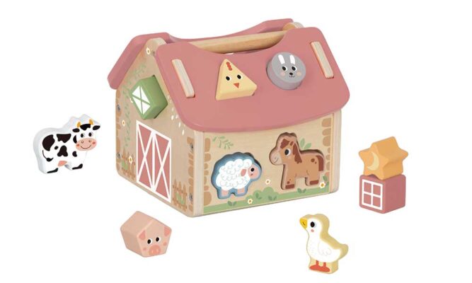 Дерев'яний сортер "Будиночок фермера"