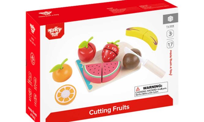 Дерев'яний ігровий набір "Розрізні фрукти і ягоди"