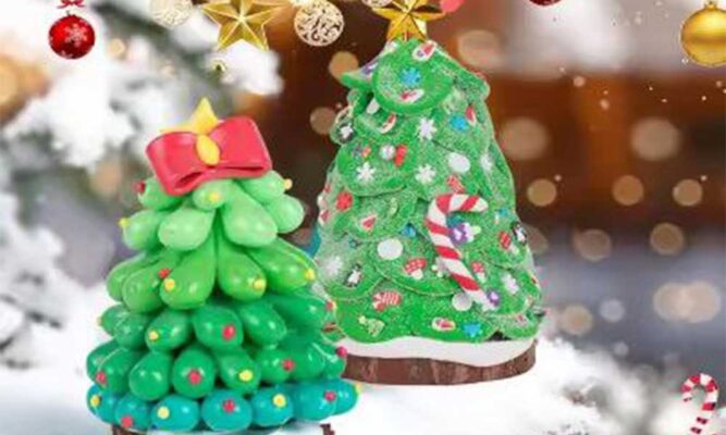 Творчий набір з тістом "Ялиночки"